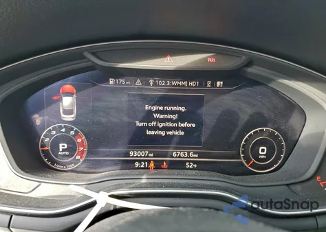 2018 Audi S5 Prestige z USA, uszkodzony, nr VIN WAUC4CF5XJA011117